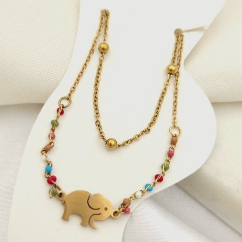 double chain anklet